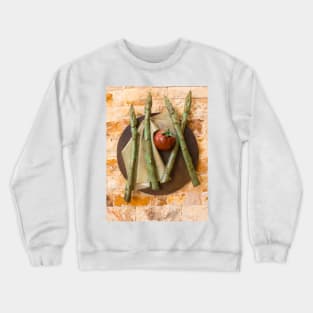 Asparagus and tomato Crewneck Sweatshirt